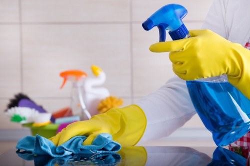 Detailed cleaning for a Camden residential property with cupboards and floors