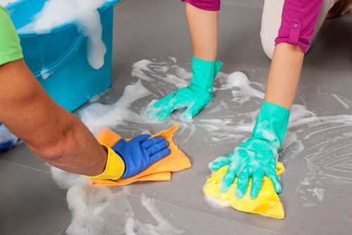 Professional sofa cleaning in a Camden home with fabric upholstery care