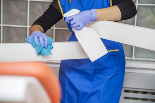 Kitchen domestic cleaning in a Camden flat